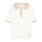 Eleventy Polo Mezza Manica Tinta Unita per Bambino EW9P01 PANNA ELEVENTY 