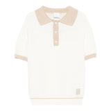 Eleventy Polo Mezza Manica Tinta Unita per Bambino EW9P01 PANNA ELEVENTY 