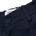 Aletta Bermuda Tinta Unita con Girovita Regolabile per Bambino M22044 BLU ALETTA 