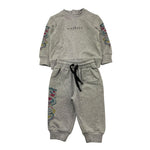 JOHN RICHMOND completo tinta unita 2pz felpa-pantalone Grigia per Neonato RIA25038CF GRIGIO JOHN RICHMOND 