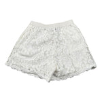 Ermanno Scervino Short Tinta Unita con Elastico In Vita per Bambina SFB018 BIANCO ERMANNO SCERVINO 