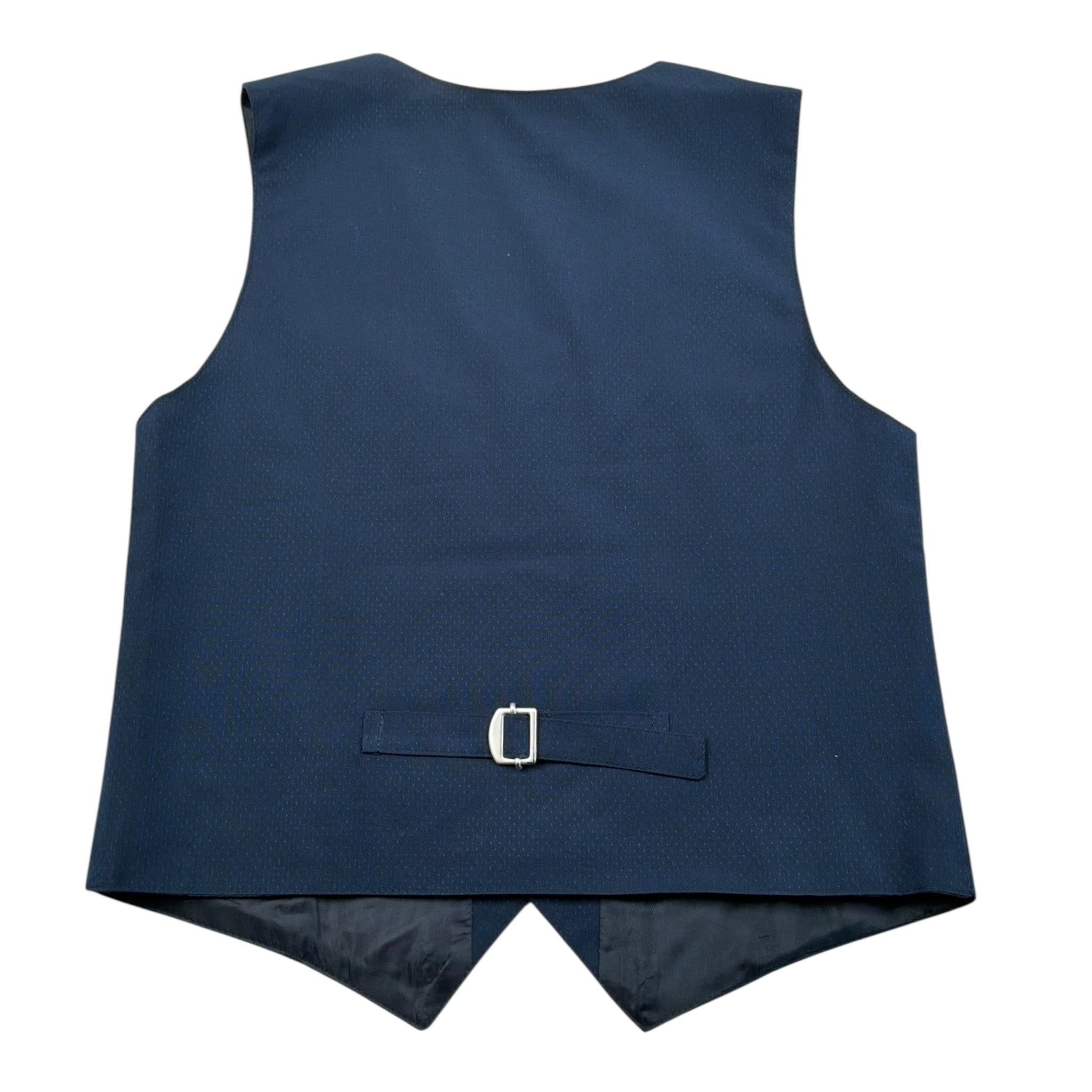 Damper Dan Gilet tinta unita Blu per Bambino D72650 BLU DAMPER DAN 