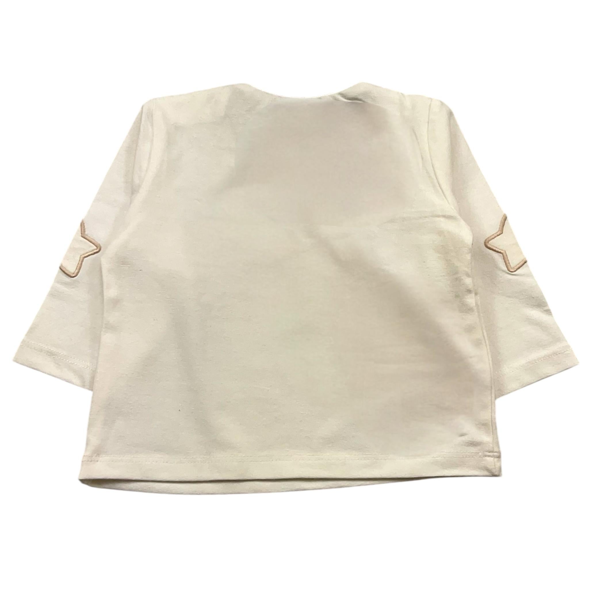 MAYORAL set 2 shirt bicolore con stampe Bianco/beige per Neonato 2029X BIANCO/BEIGE MAYORAL 