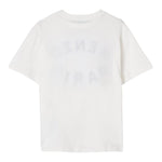 Kenzo T.Shirt Girocollo Tinta Unita con Logo per Neonato K61163N BIANCO KENZO 