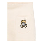 MOSCHINO complet 2 pezzi cardigan-pantalone Beige per Neonato MUK04X BEIGE MOSCHINO 