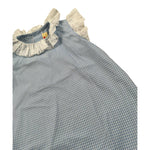 Bear Pagliaccetto Tinta Unita con Fantasia Quadri per Neonata PCC1 AZZURRO BEAR 