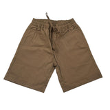 Manuel Ritz Bermuda Tinta Unita con Elastico In Vita per Bambino MR2149 MARRONE MANUEL RITZ 