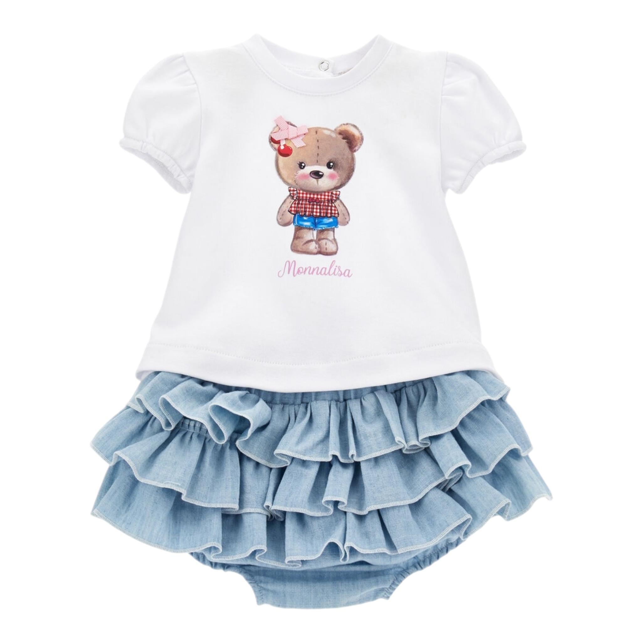 MONNALISA 35C509BIANCO/AZZURRO