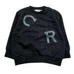 Iceberg Felpa Chiusa Girocollo Tinta Unita con Logo per Neonato MFICE5117B NERO ICEBERG 