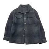 PAOLO PECORA giacca tinta unita modello camicia  Nero per Bambino PP4147 NERO PAOLO PECORA 