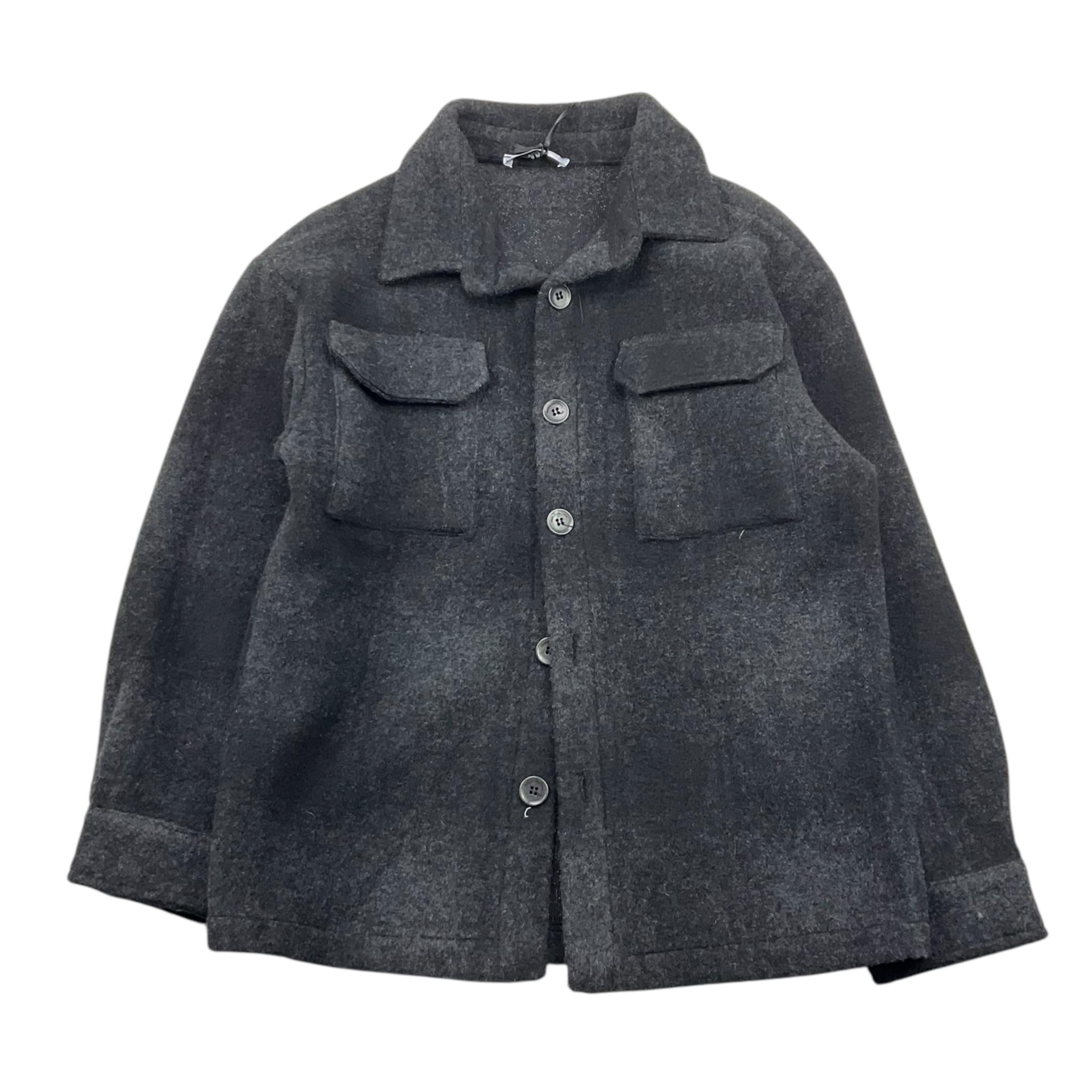 PAOLO PECORA giacca tinta unita modello camicia  Nero per Bambino PP4147 NERO PAOLO PECORA 