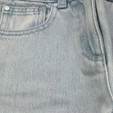 Stella Mccartney Jeans Tinta Unita con Girovita Regolabile per Bambina TW6A80 AZZURRO STELLA McCARTNEY 