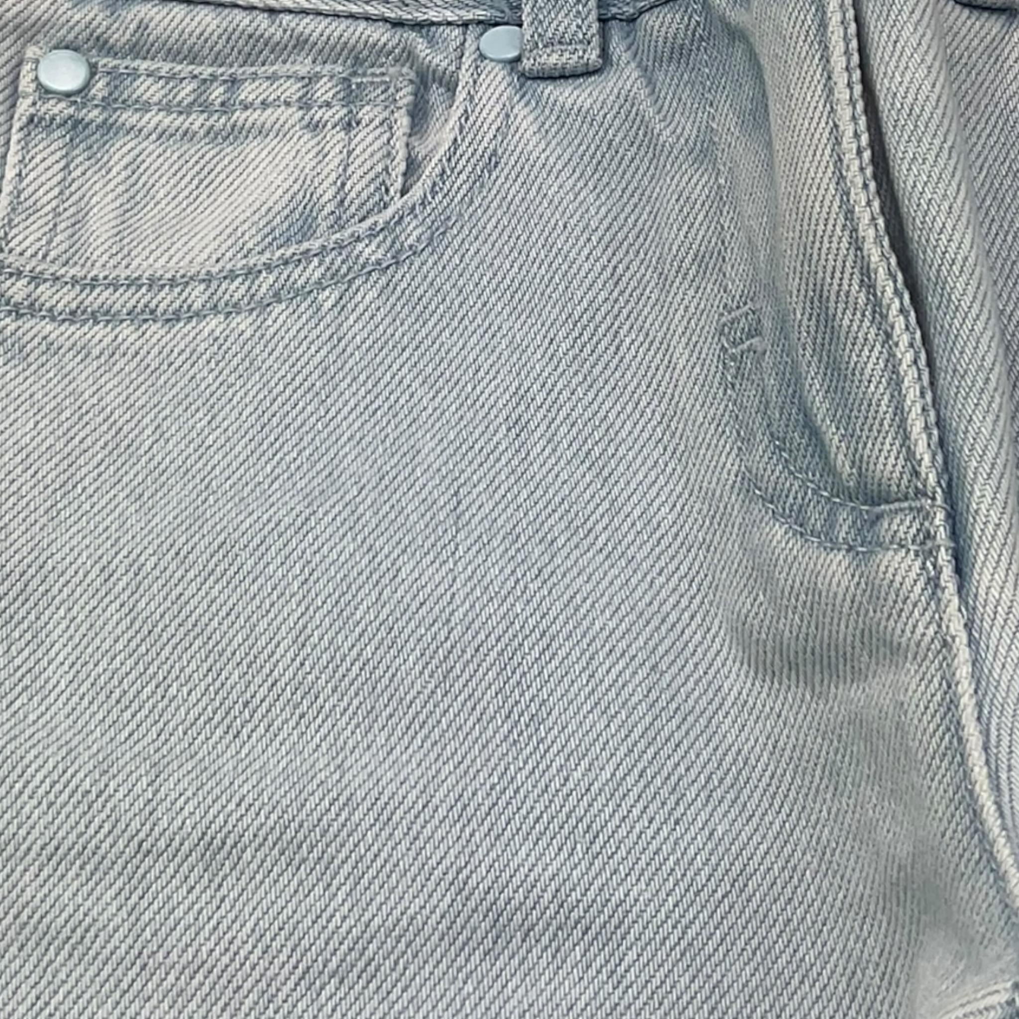 Stella Mccartney Jeans Tinta Unita con Girovita Regolabile per Bambina TW6A80 AZZURRO STELLA McCARTNEY 