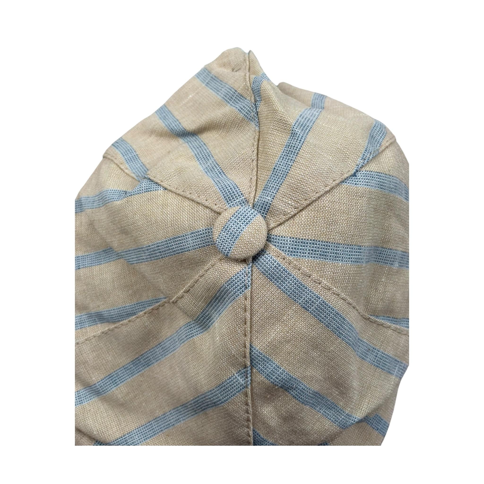 Le Bebe Cappello Tinta Unita Fantasia A Righe per Neonato LBB4943 BEIGE LE BEBE 