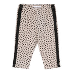 Monnalisa Leggins Tinta Unita Fantasia Pois per Bambina 11A410 BEIGE MONNALISA 