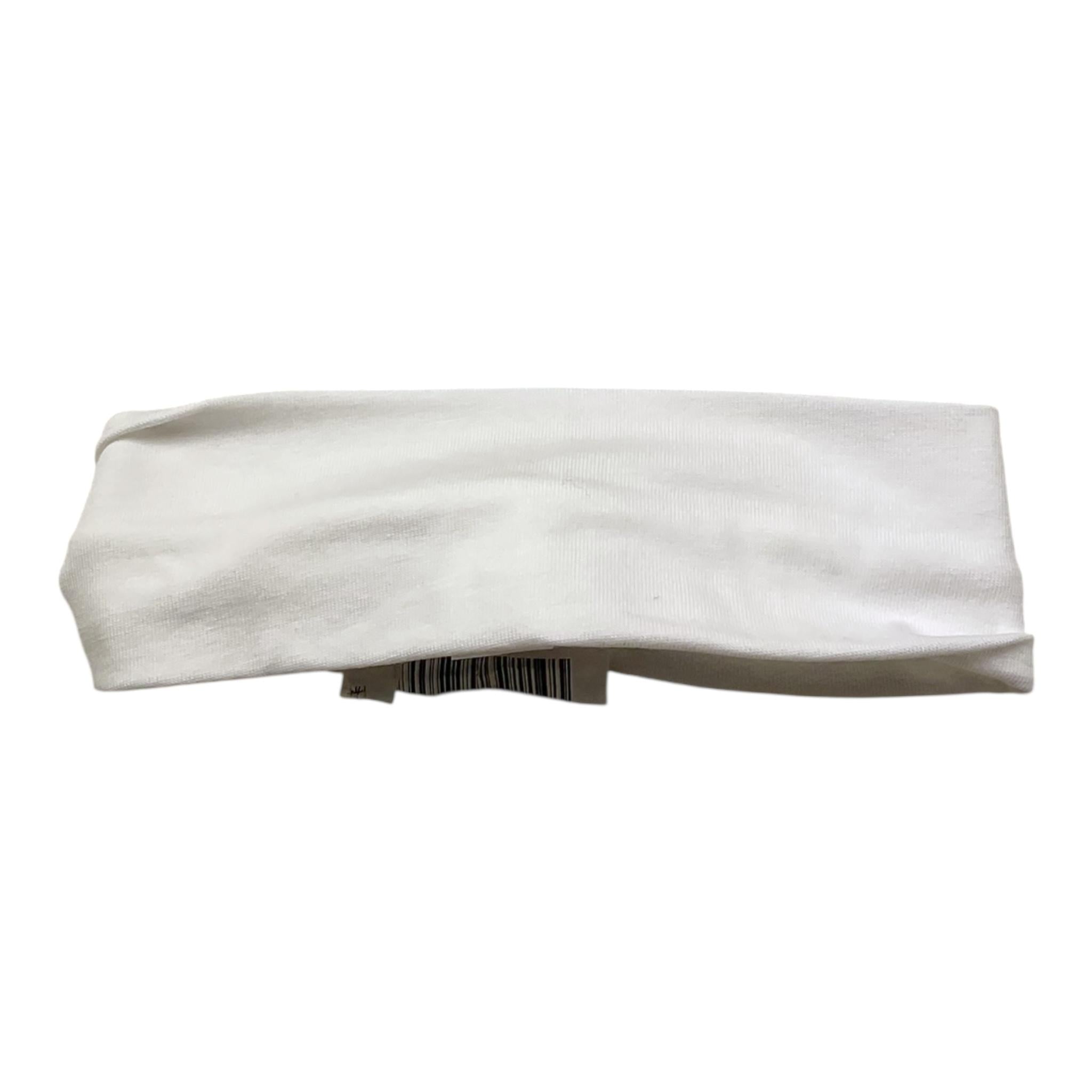 Ninnaoh Fascia Tinta Unita con Fiore per Neonata E25FA60 BIANCO NINNAOH 