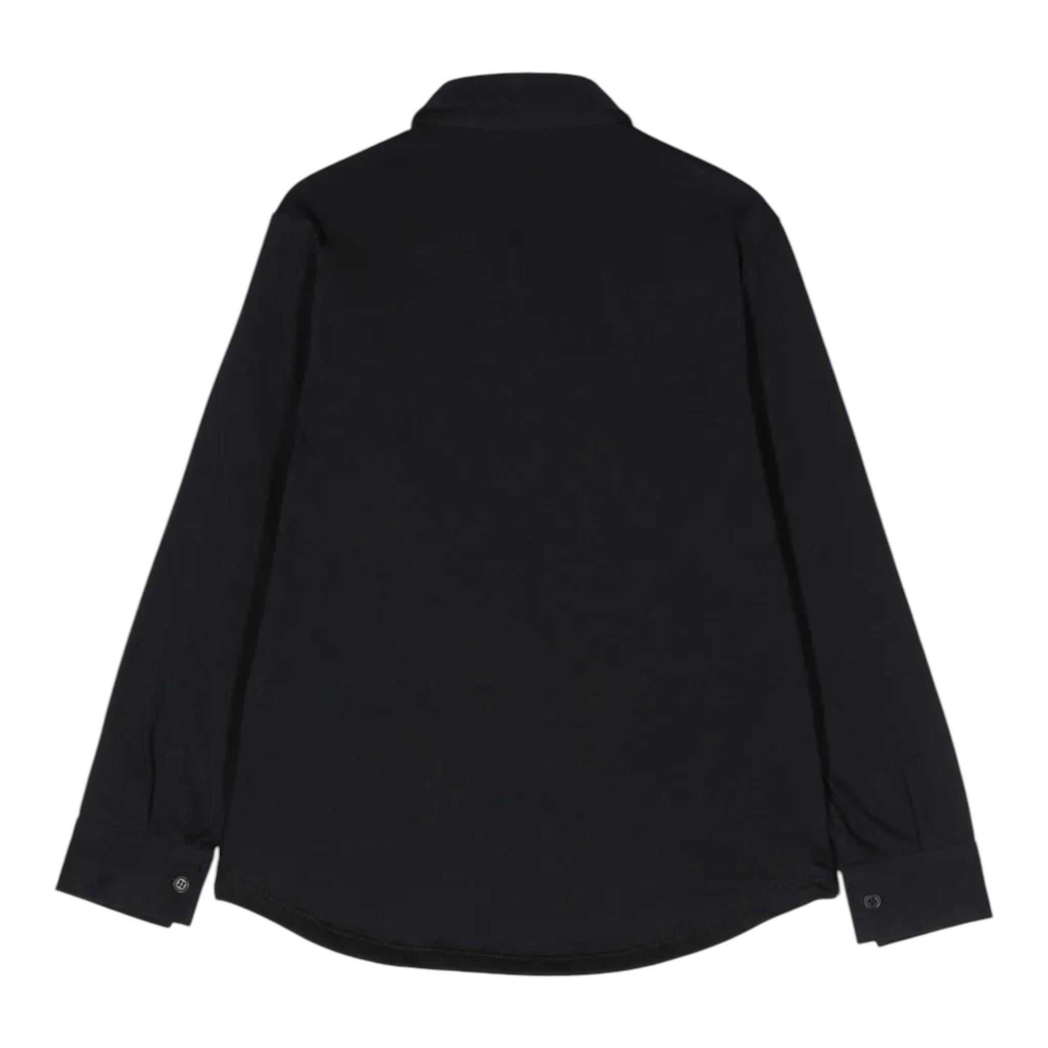 IL GUFO camicia tinta unita con taschino Blu per Neonato COACL049MF002 BLU IL GUFO 