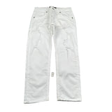 Clochard Jeans tinta unita con Strappi Bianco per Bambino 008 BIANCO CLOCHARD 