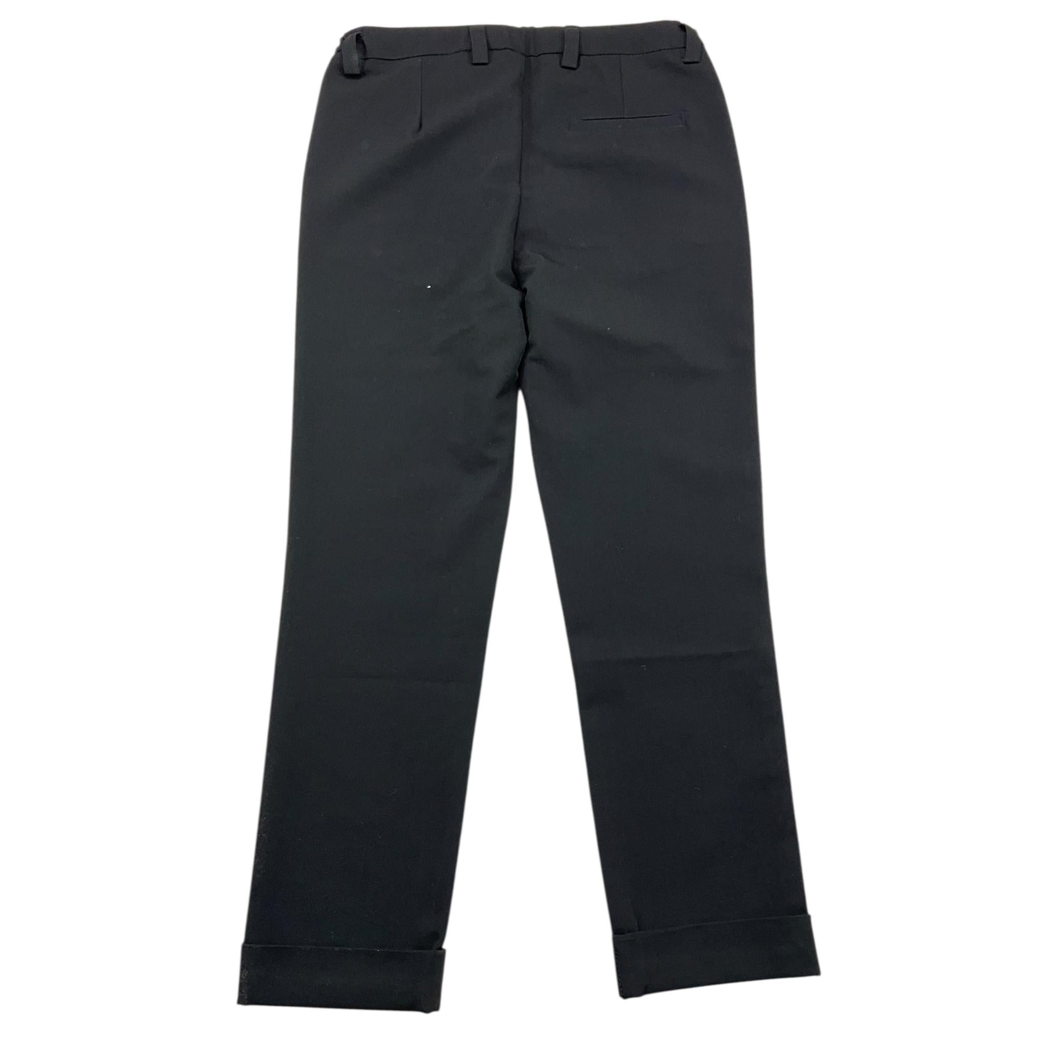 DANIELE ALESSANDRINI pantalone tinta unita con girovita regolabile Nero per Bambino 1235P1271 NERO DANIELE ALESSANDRINI 