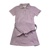 Trussardi Abito Mezza Manica Tinta Unita con Brillantini per Bambina TGP26056VE ROSA TRUSSARDI 