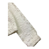 Michael Kors Felpa Tinta Unita con Ricami E Zip per Bambina R30142 BIANCO MICHAEL KORS 