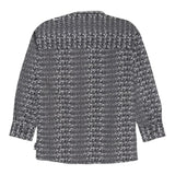 John Richmond Camicia Manica Lunga Tinta Unita con Stampe Logo per Neonato RIP25076CA NERO JOHN RICHMOND 