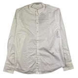 Manuel Ritz Camicia Manica Lunga Tinta Unita Bianco Per Bambino