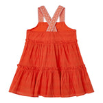 Miss Grant Abito Giromanica Tinta Unita per Bambina 3942 ARANCIONE MAYORAL 