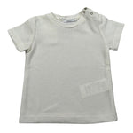 M+E' T-Shirt Girocollo Tinta Unita per Neonato UEM0575 PANNA M+E' 