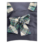 PICCOLA LUDO felpa tinta unita con rouches Blu per Bambina BS9WB046 BLU PICCOLA LUDO 