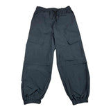 Msgm Pantalone Tinta Unita Con Elastico In Vita Nero Per Bambina