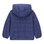 Guess Giubbino Tinta Unita con Cappuccio per Bambino H4BT03WCFM0J BLU GUESS 