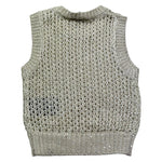 Trussardi Canotta Tinta Unita Traforata per Neonata TIP26108GL BEIGE TRUSSARDI 