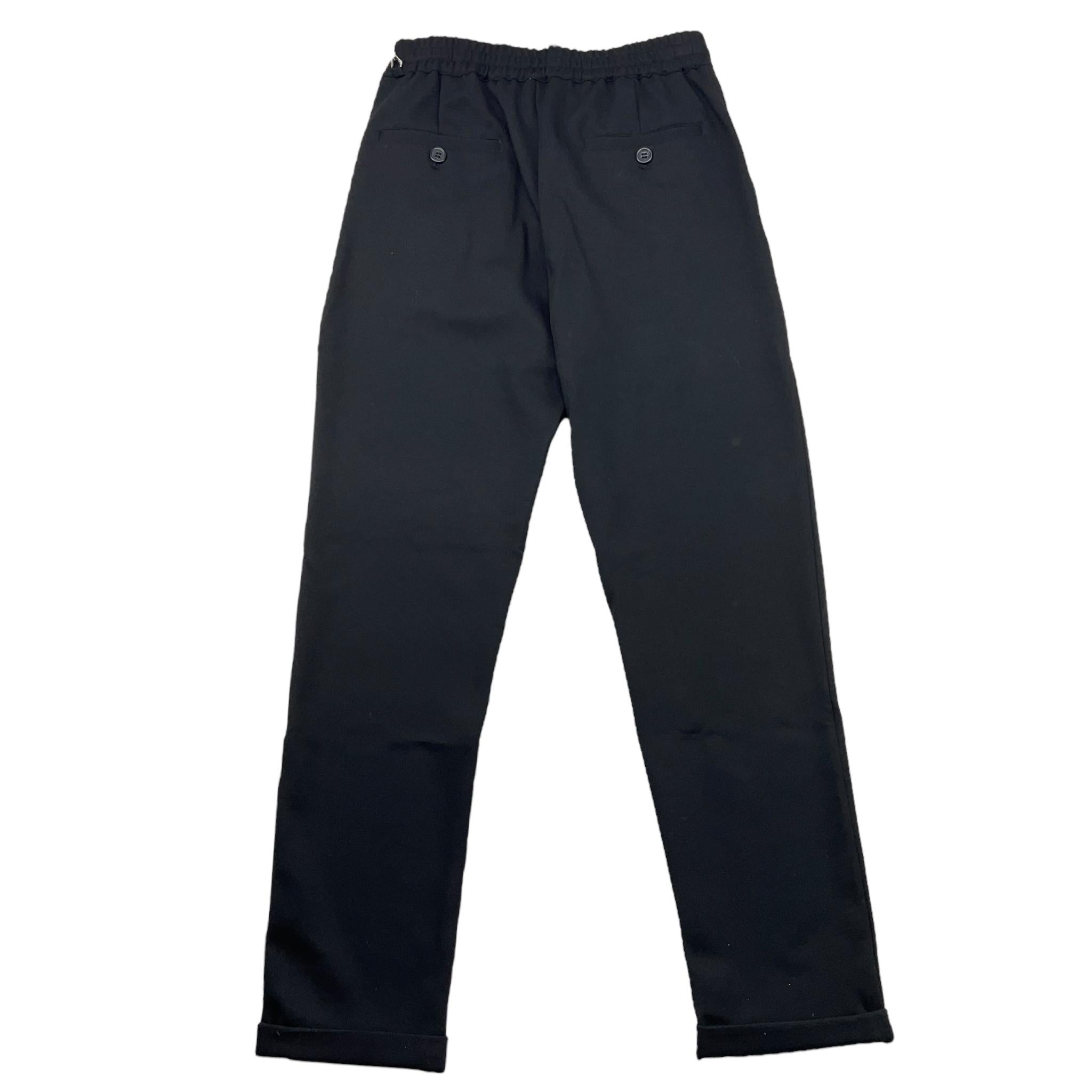 JOHN RICHMOND pantalone tinta unita con elastico in vita Nero per Bambino RBA23124PA NERO JOHN RICHMOND 