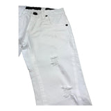 Patriot Jeans Tinta Unita con Girovita Regolabile per Bambino PJ5S2SPBK21 BIANCO PATRIOT 