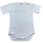 Manuel & Frank Body Mezza Manica Tinta Unita per Neonato MF7140I BIANCO MANUEL & FRANK 