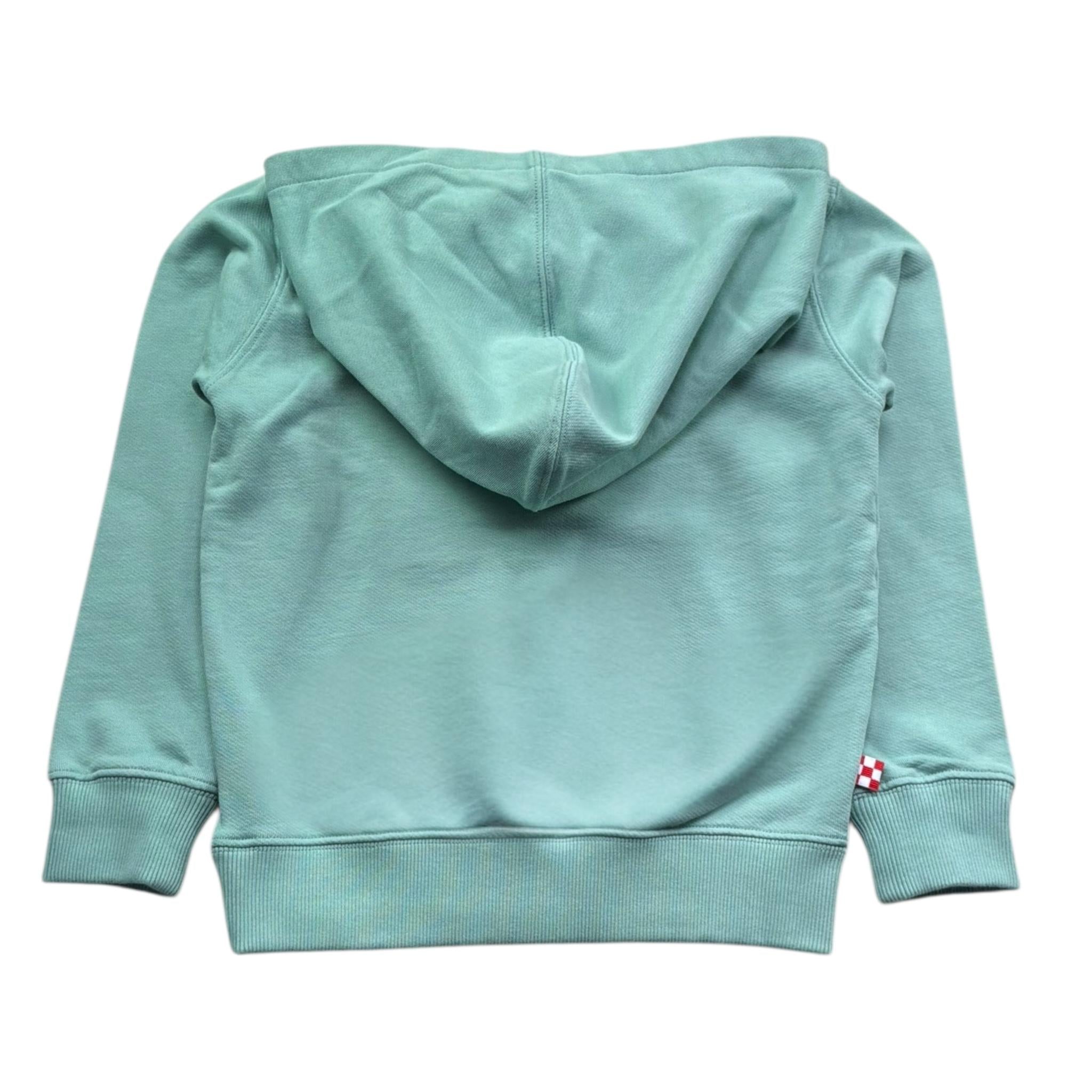 Saint Barth Felpa Tinta Unita con Cappuccio per Bambino 00645LL VERDE ACQUA SAINT BARTH 