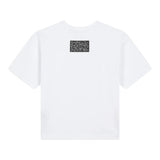 MARC JACOBS t-shirt girocollo tinta unita con logo Bianco per Neonato W60317 BIANCO MARC JACOBS 