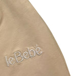 Le Bebe' Cappello Tinta Unita con Stampa per Neonata LBB4819 BEIGE LE BEBE' 