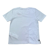 K-Way T-Shirt Girocollo Tinta Unita con Stampa per Bambino K3148NW BIANCO K-WAY 