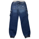 GUESS jeans tinta unita cn elastico in vita Blu per Bambino N4RA01D4GV0 BLU GUESS 