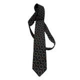 Paolo Pecora Cravatta Tinta Unita Stampa Fantasia per Bambino PP4334 MARRONE PAOLO PECORA 