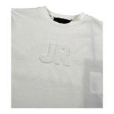 John Richmond T-Shirt Girocollo Tinta Unita con Stampa per Bambino RBP26191TS BIANCO JOHN RICHMOND 