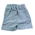 Manuel & Frank Bermuda Tinta Unita con Elastico In Vita per Neonato MF1333I AZZURRO MANUEL & FRANK 