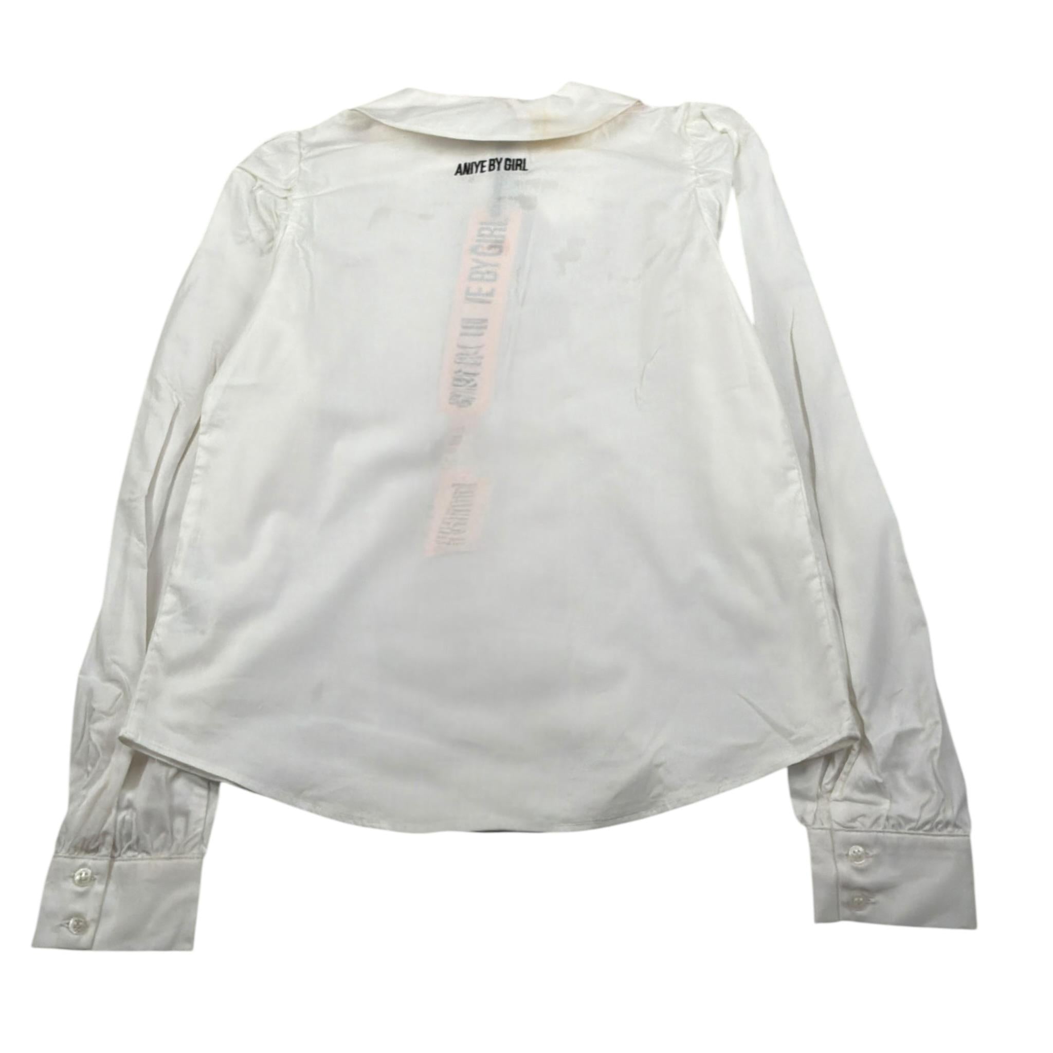 Aniye By Girl Camicia Manica Lunga tinta unita Panna per Bambina 00160 PANNA ANIYE BY GIRL 