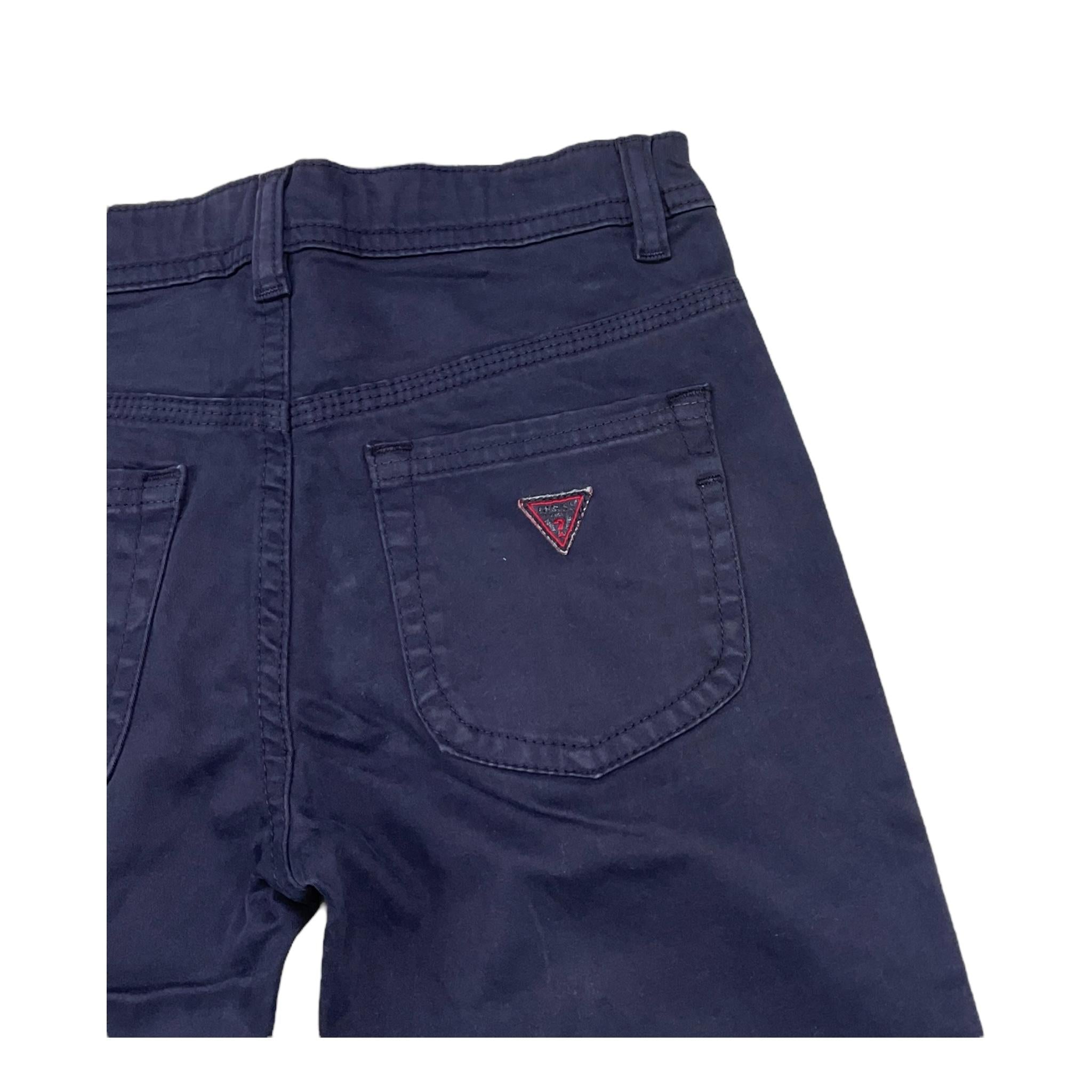 GUESS pantalone tinta unita con girovita regolable Blu per Bambino N4YB05WDD52 BLU GUESS 