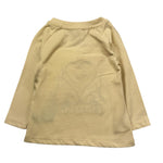 TRUSSARDI shirt girocollo tinta unita con stampa logo Beige per Neonata TIA25159TS BEIGE TRUSSARDI 