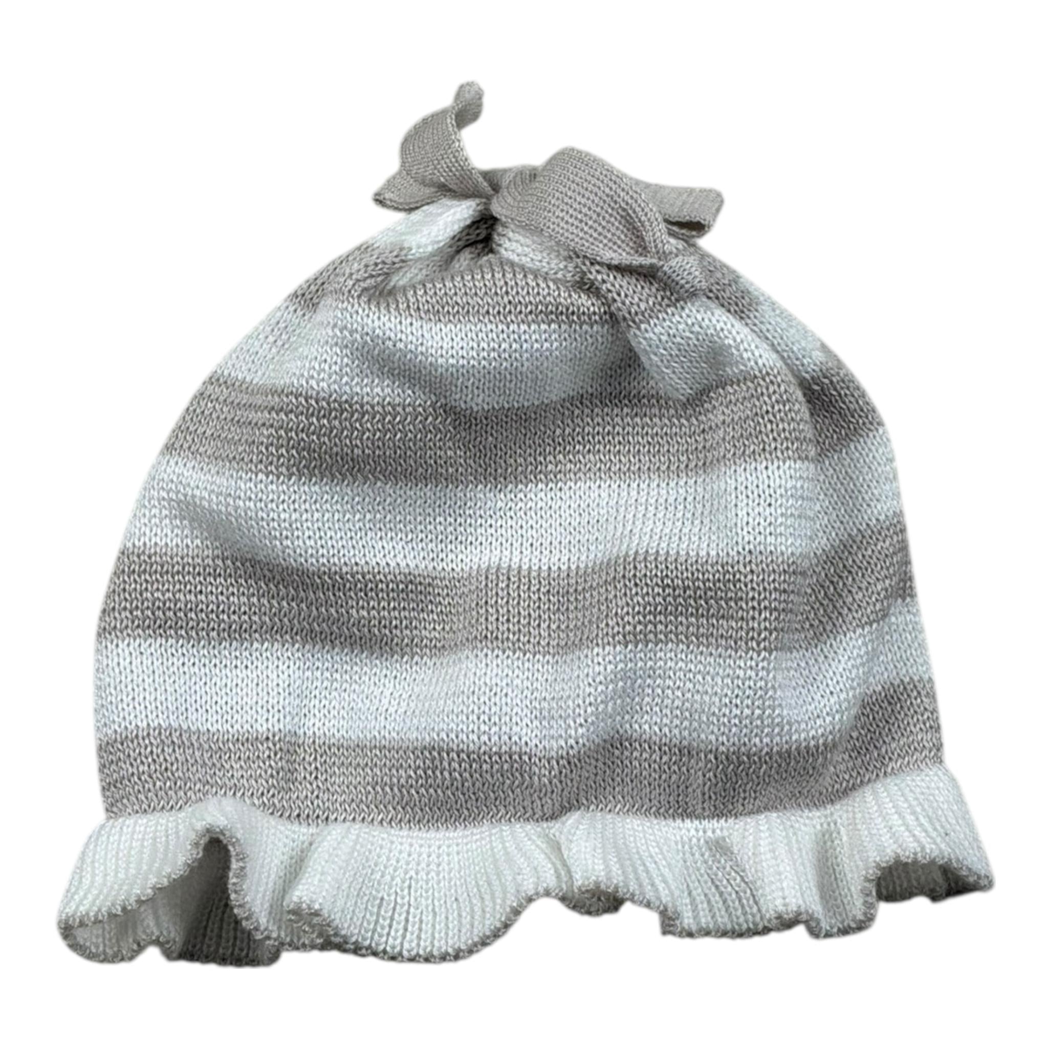 Marlu' Set Cappello-Babbucce per Neonata EF1071 BEIGE MARLU' 