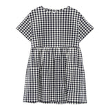 Il Gufo Abito Mezza Manica Fantaisa Qaudri per Bambina ABGL BLU IL GUFO 