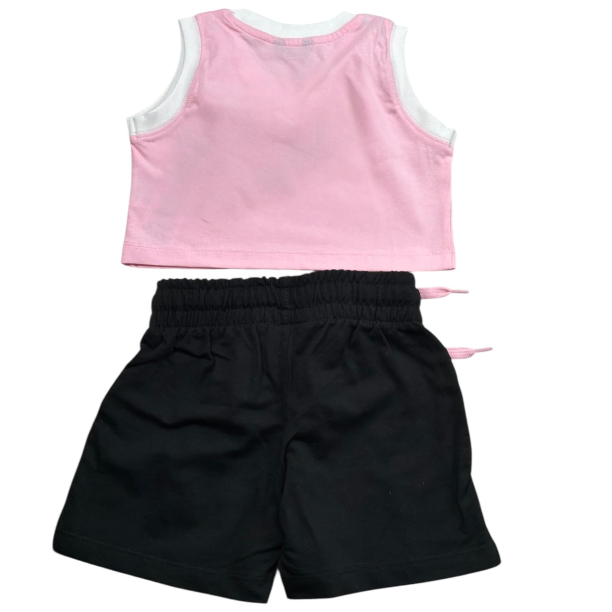 Refrigiwear Completo 2 Pezzi Top-Short per Neonata RG1471W25XXN ROSA/NERO REFRIGIWEAR 